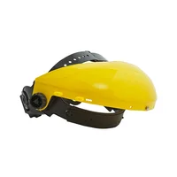 Paquete Por 5 Unidades Casquete Portavisor Amarillo Con Rachet Steelpro