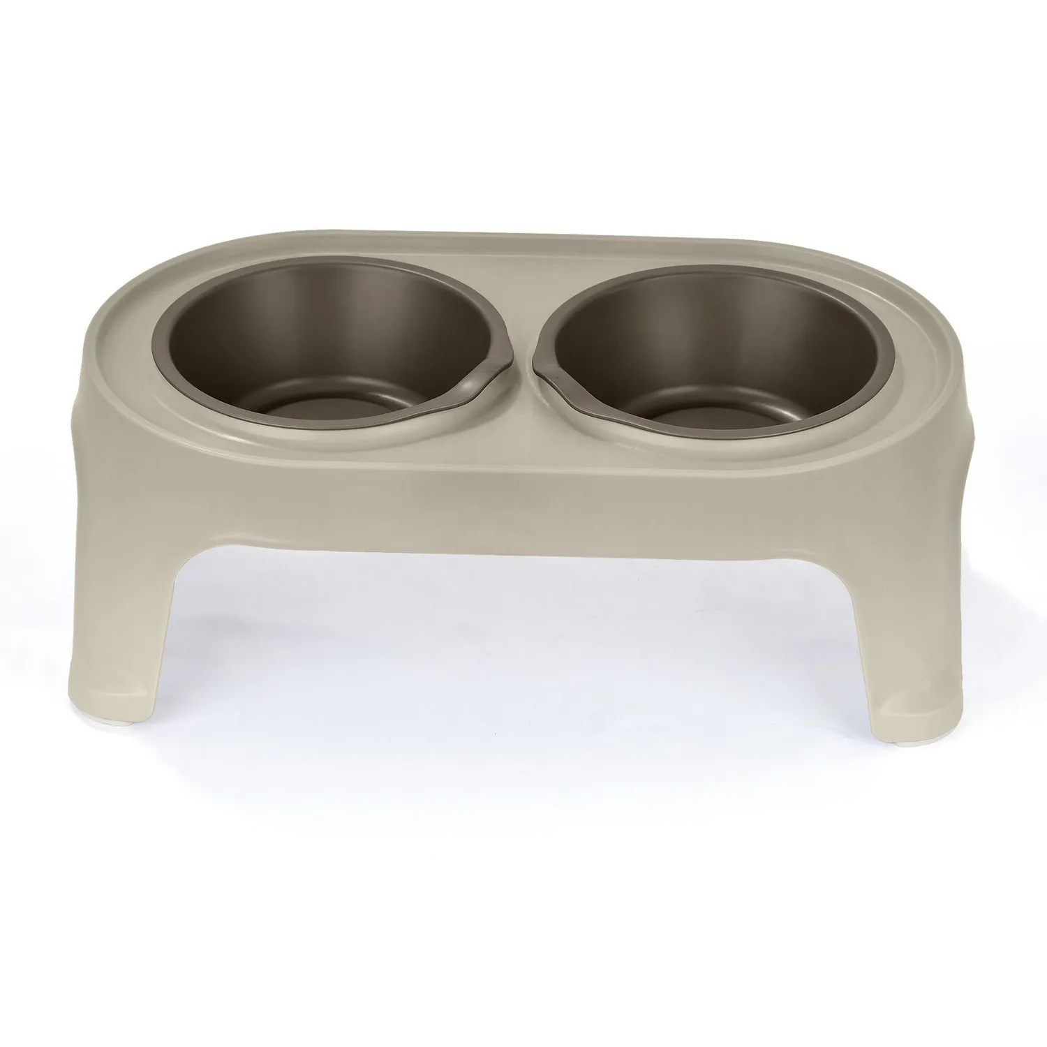 Comedero Para Perro Pequeño 16.5x44.3x25.4cm Mocca Rimax