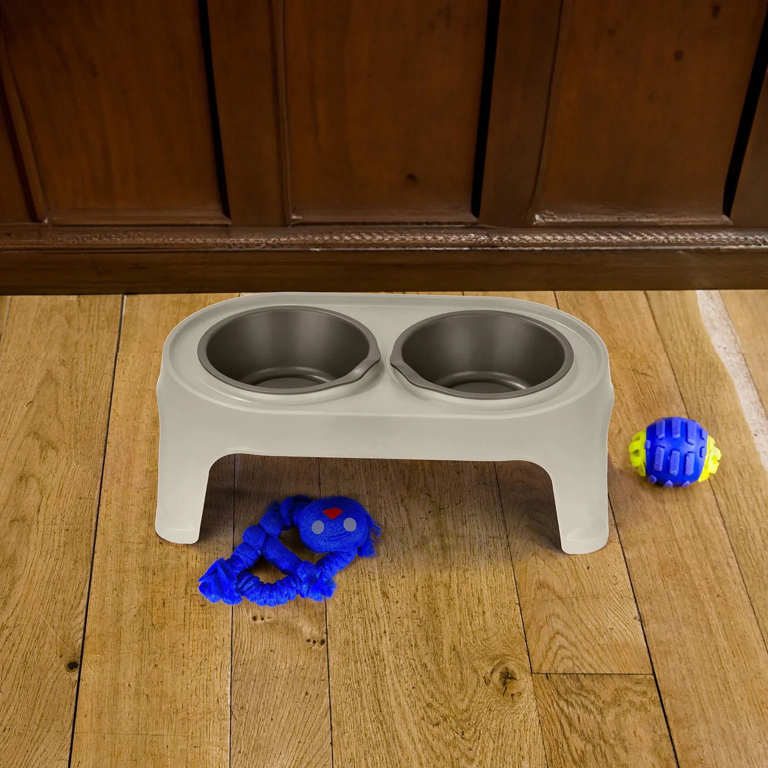 Comedero Para Perro Pequeño 16.5x44.3x25.4cm Mocca Rimax 5