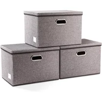 Cajas de Almacenamiento Prandom Plegables con Tapas