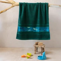 Toalla Infantil Fatelares 400gr 70x130 cm Verde