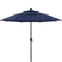 Sombrilla para Patio con 3 Niveles de 3 Metros