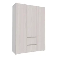 Closet Burdeos 140cm 200x140x50 Niebla/Blanco