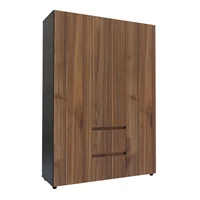 Closet Burdeos 140cm 200x140x50 Café/Wengue