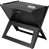 Parrilla a Carbón Plegable Portátil