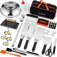 Kit de 42 Accesorios en Acero Inoxidable Blackstone