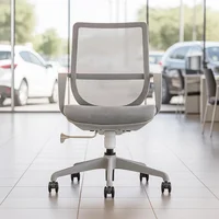 Silla De Escritorio Gris Clovercol Earth Nylon