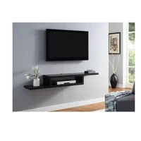 Repisa Flotante para Tv 15 cm Fondo Wengue