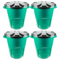Combo X4: Tanque Plástico Multiusos 120l - Almacenar Agua Verde