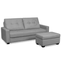 Sala Moderna Scenic 180X78X90Cm Gris Microfibra