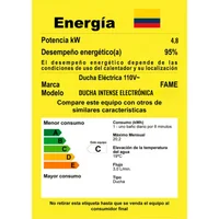 Ducha Intense Electronica 110v Black Fame