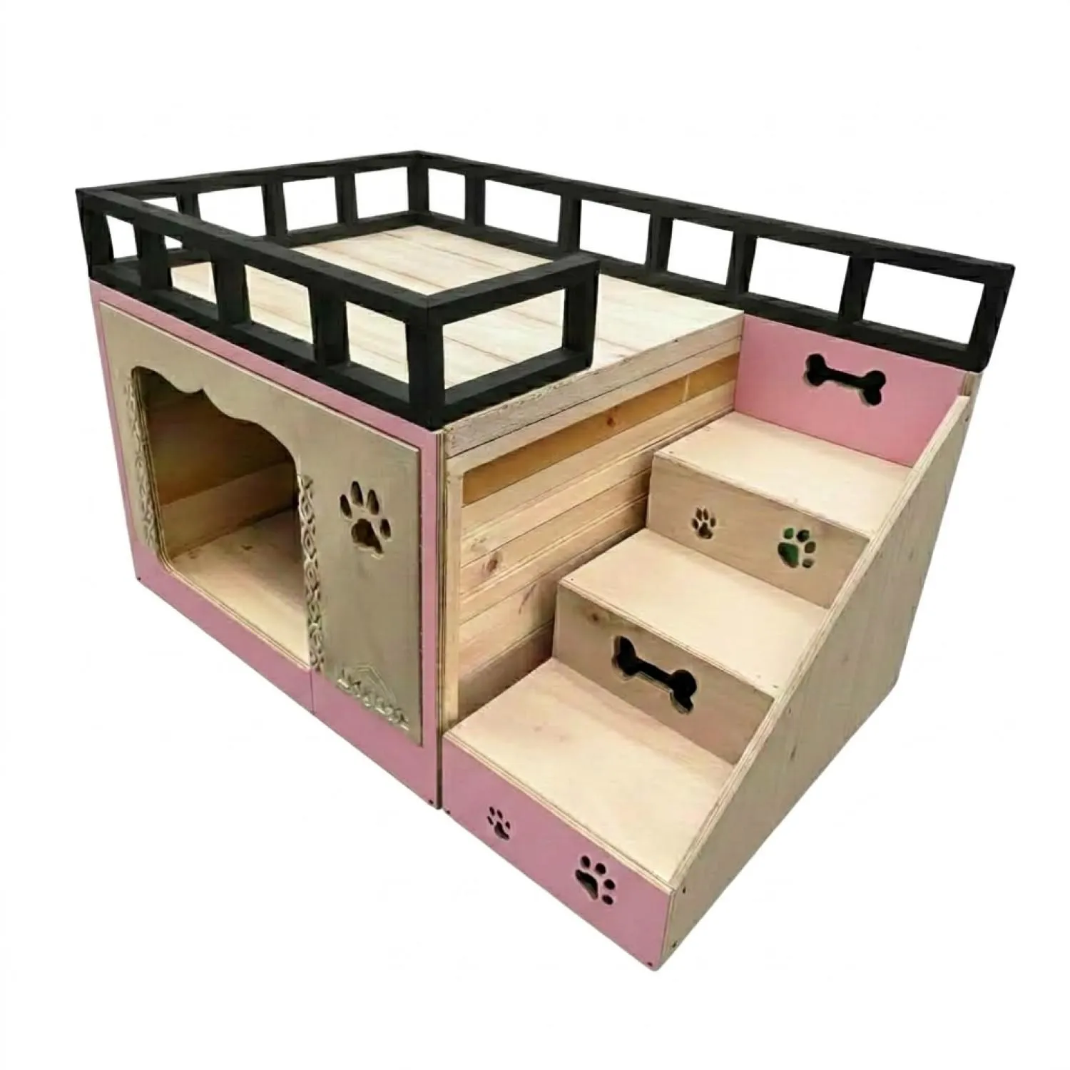 Casa En Madera Pino Fresh Terraza Perro Rosada