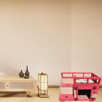 Casa En Madera Pino Pequeña Terraza Perro Rosada