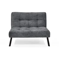 Sofá Reclinable 2 puestos Togo 79x104x90 Gris