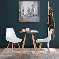 Juego de Comedor 2 Puestos Marvien 71x60 cm