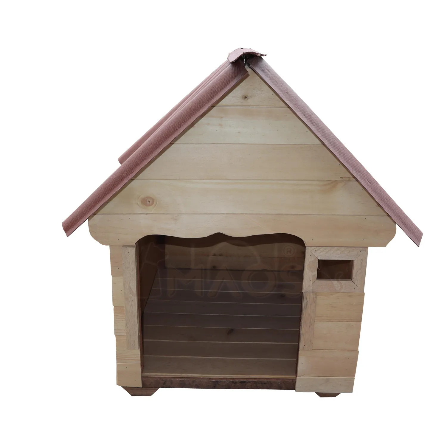 Casa En Madera Pino Mediana Perro 6