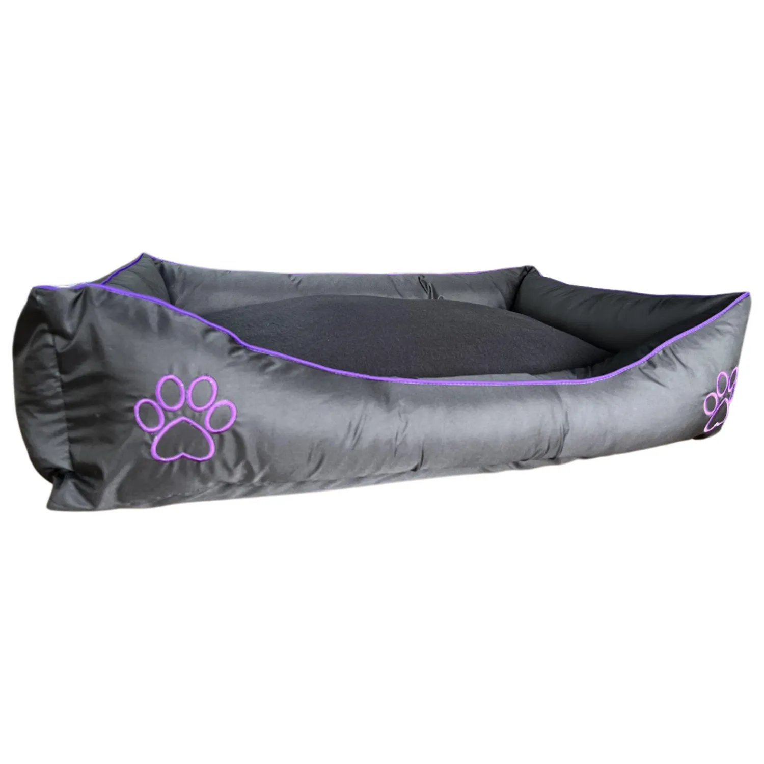 Cama Soft Polar Grande Negro Barney