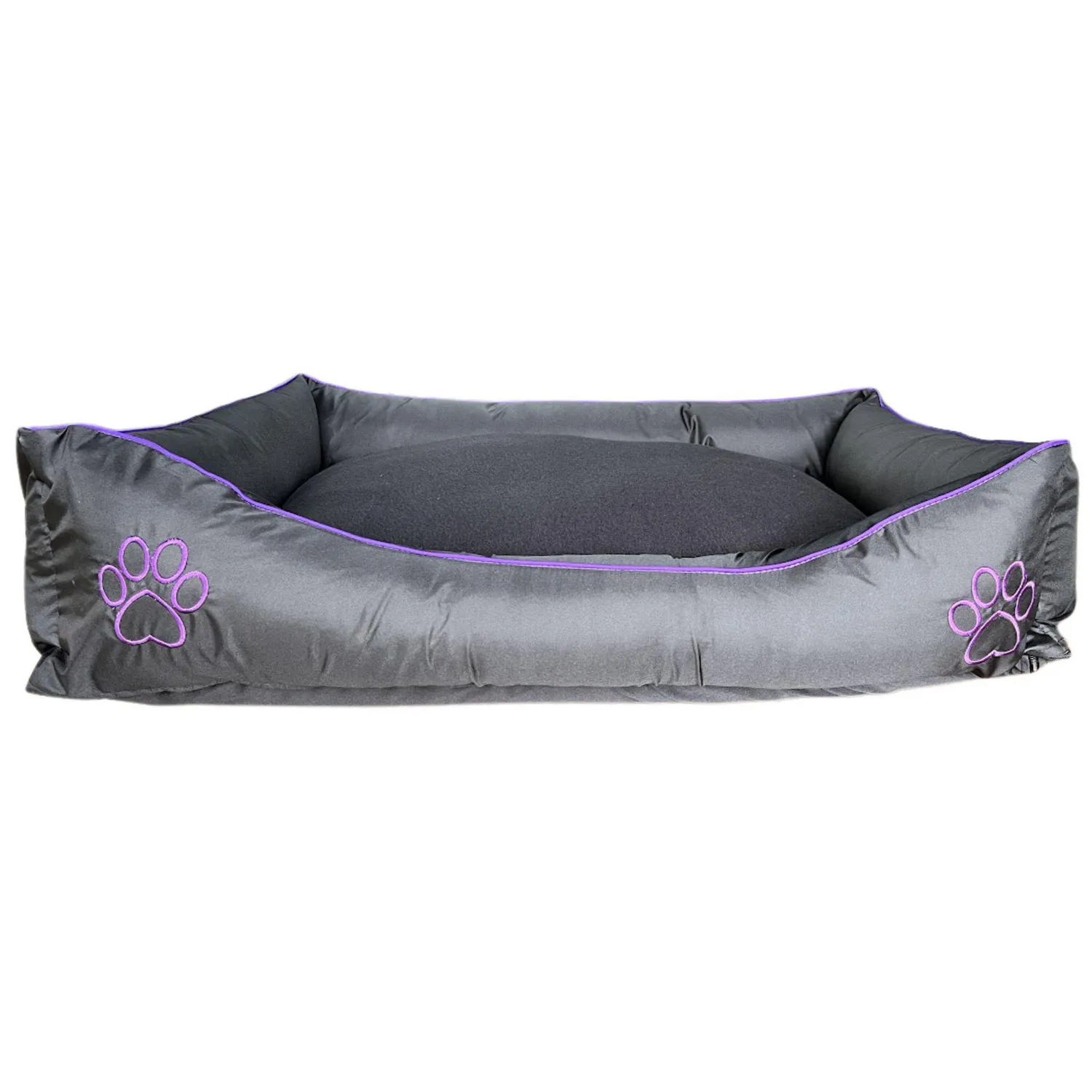 Cama Soft Polar Grande Negro Barney