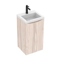 Mueble De Baño Davinci A Piso Soder Con Lavamanos Oslo 48X43 Cm