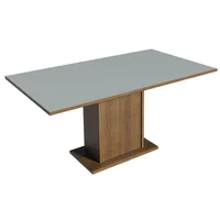 Mesa de Comedor Rectangular 5275 Marrón/gris