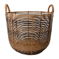 Cesta Entorchada 36x26 Cm Café Oporto Marres