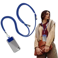 Cordón Porta Celular Universal Azul Perduoutlet