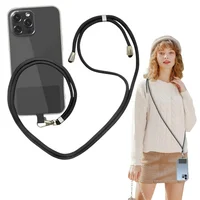 Cordón Porta Celular Universal Negro Perduoutlet