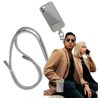 Cordón Porta Celular Universal Gris Perduoutlet