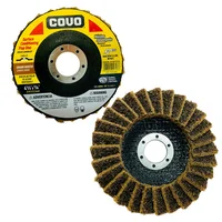 Disco Flap 4 1/2 Pulgadas Grano Grueso Display X 5 Covo