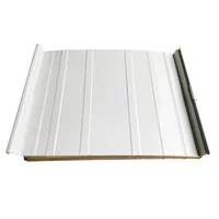 Cubierta Sándwich 52.5 cm Ancho Aluzinc de 0.50 mm Pintura Poliéster Blanco Invierno Aislam Poliuretano 30mm