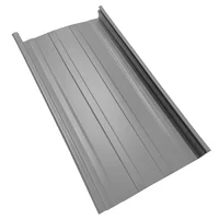 Cubierta Metálica 25 cm Ancho Aluzinc de 0.50 mm Pintura Poliéster Aluminio Medio