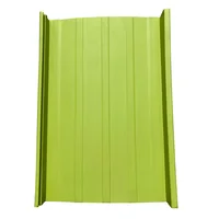 Cubierta Metálica 33.3 cm Ancho Aluzinc de 0.50 mm Pintura Poliéster Pistacho