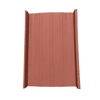 Cubierta Metálica 33.3 cm Ancho Aluzinc de 0.50 mm Pintura Poliéster Óxido Corten
