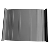 Cubierta Metálica 50 cm Ancho Aluzinc de 0.50 mm Pintura Poliéster Aluminio Medio