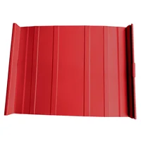 Cubierta Metálica 50 cm Ancho Aluzinc de 0.50 mm Pintura Poliéster Fuego
