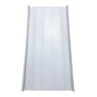 Cubierta Metálica 52.5 cm Ancho Aluzinc de 0.50 mm Pintura Poliéster Blanco Invierno