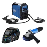 Soldador Inversor MMA 160A + Careta + Pulidora Elite