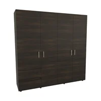 Closet Dassel 200X200X52 Rta Café Wengue