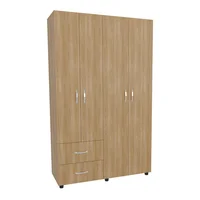Closet Barilo 2 Cajones 200X120X45 Rta Madera Natural Eu Wengue