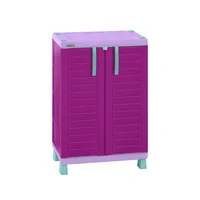 Armario Plástico Infantil Glam 45x94 cm