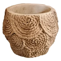 Matera Tejida Círculos Cemento 16.5x13 Cm Beige Jordania Marres