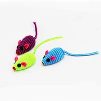 Juguete Gato Surtido Ratones X4 Unidades Petizoos