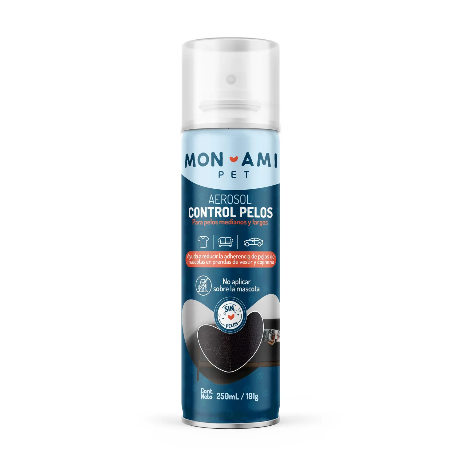 Control Pelos En Aerosol Monami X250ml