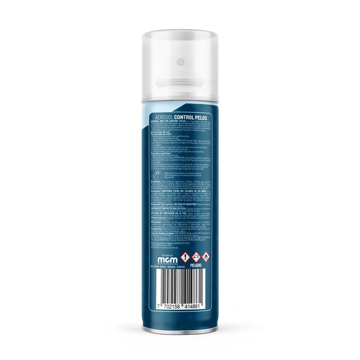 Control Pelos En Aerosol Monami X250ml