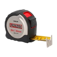 Flexómetro Metro Acero Inoxidable 8 m Cinta 30 mm Urrea