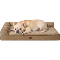 Eheyciga Cama Ortopédica para Perros Medianos de 76 x 50 cm