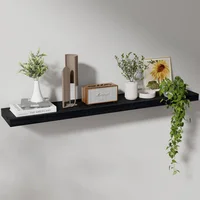Estante Flotante de Madera Sólida