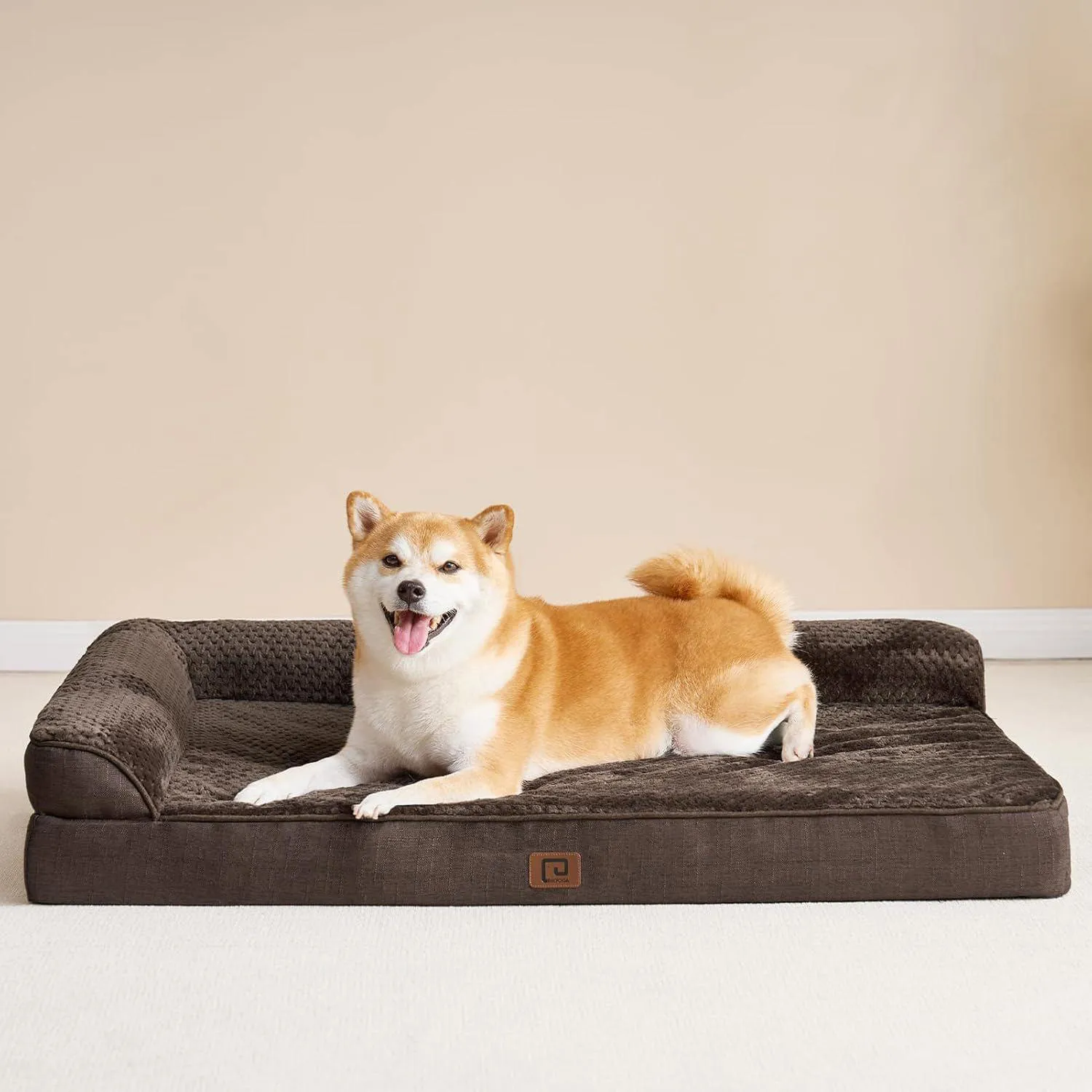 Cama Ortopédica de Espuma Viscoelástica con Forro Impermeable 8