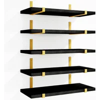 Juego de 5 Estanterías Flotantes de Pared