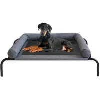Cama Elevada para Mascotas con Malla Transpirable